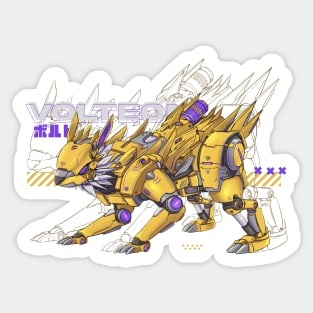 Mecha Volteon Sticker